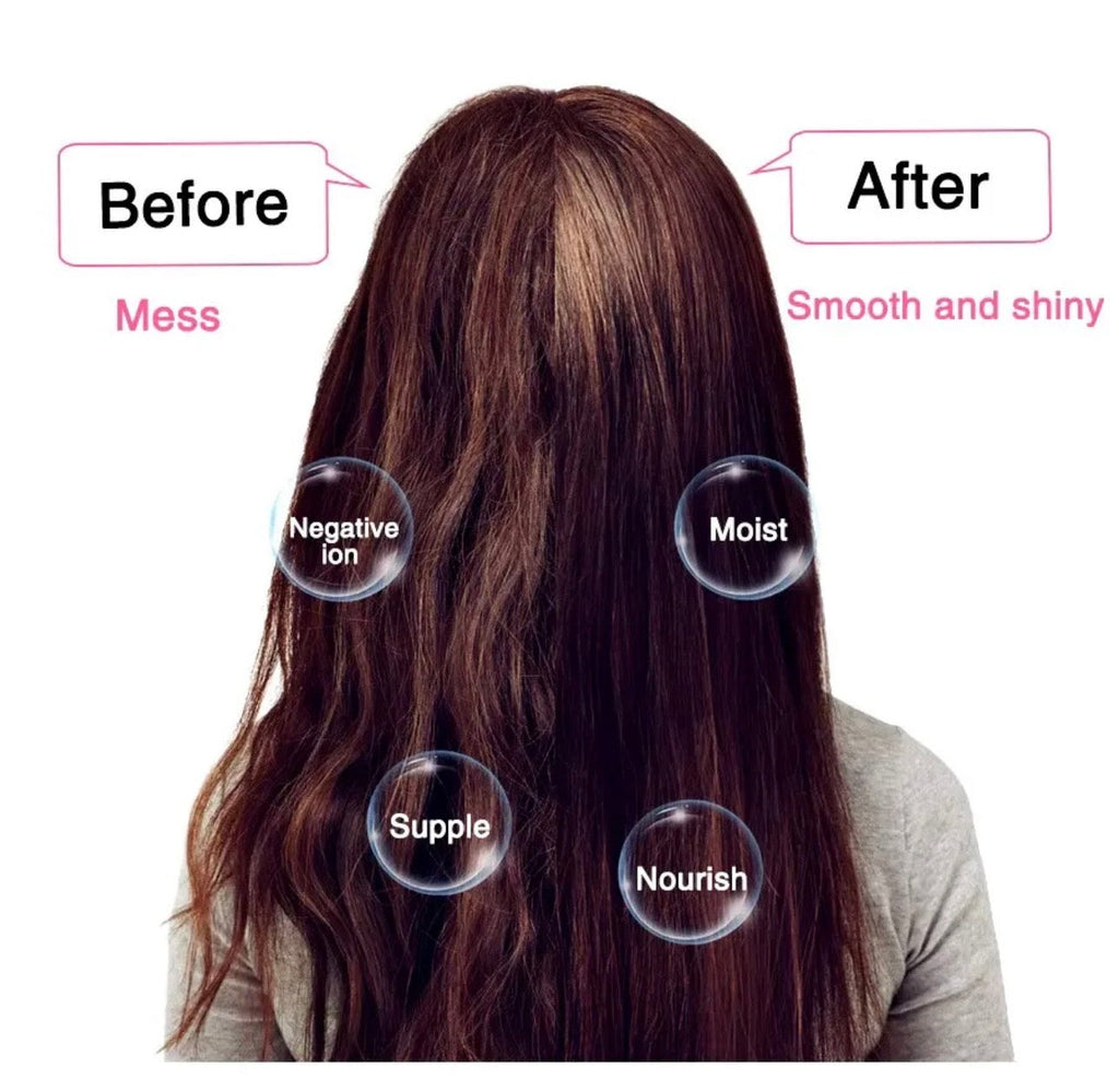 Heating Comb Straightener Hair Comb Hair Straightener Dryer and Straightening Brush Electric Comb Brush One Step Salon Hair
