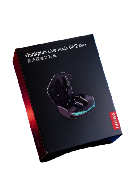 Lenovo ThinkPlus GM2 Pro Wireless Gaming Earbuds – Bluetooth 5.3 Low Latency Sports Headphones with HD Mic