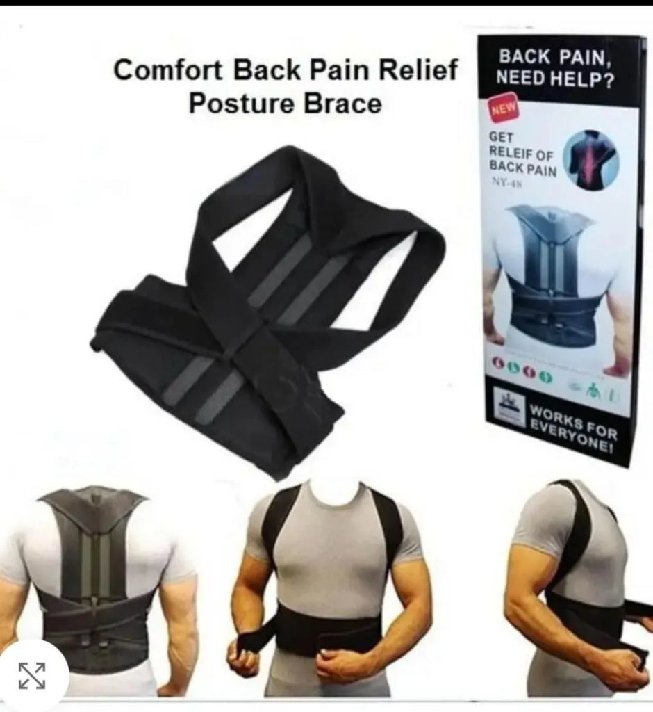 Posture belt, posture corrector belt, Back support belt, Back Pain Relief Shoulder Back Support Belt