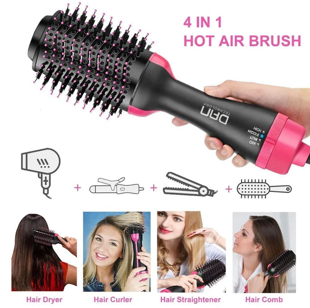 Heating Comb Straightener Hair Comb Hair Straightener Dryer and Straightening Brush Electric Comb Brush One Step Salon Hair