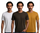 Pack of 3 Premium Half Sleeves Round Neck Plain Color T-Shirts for Men & Boys – Soft Comfortable Fabric
